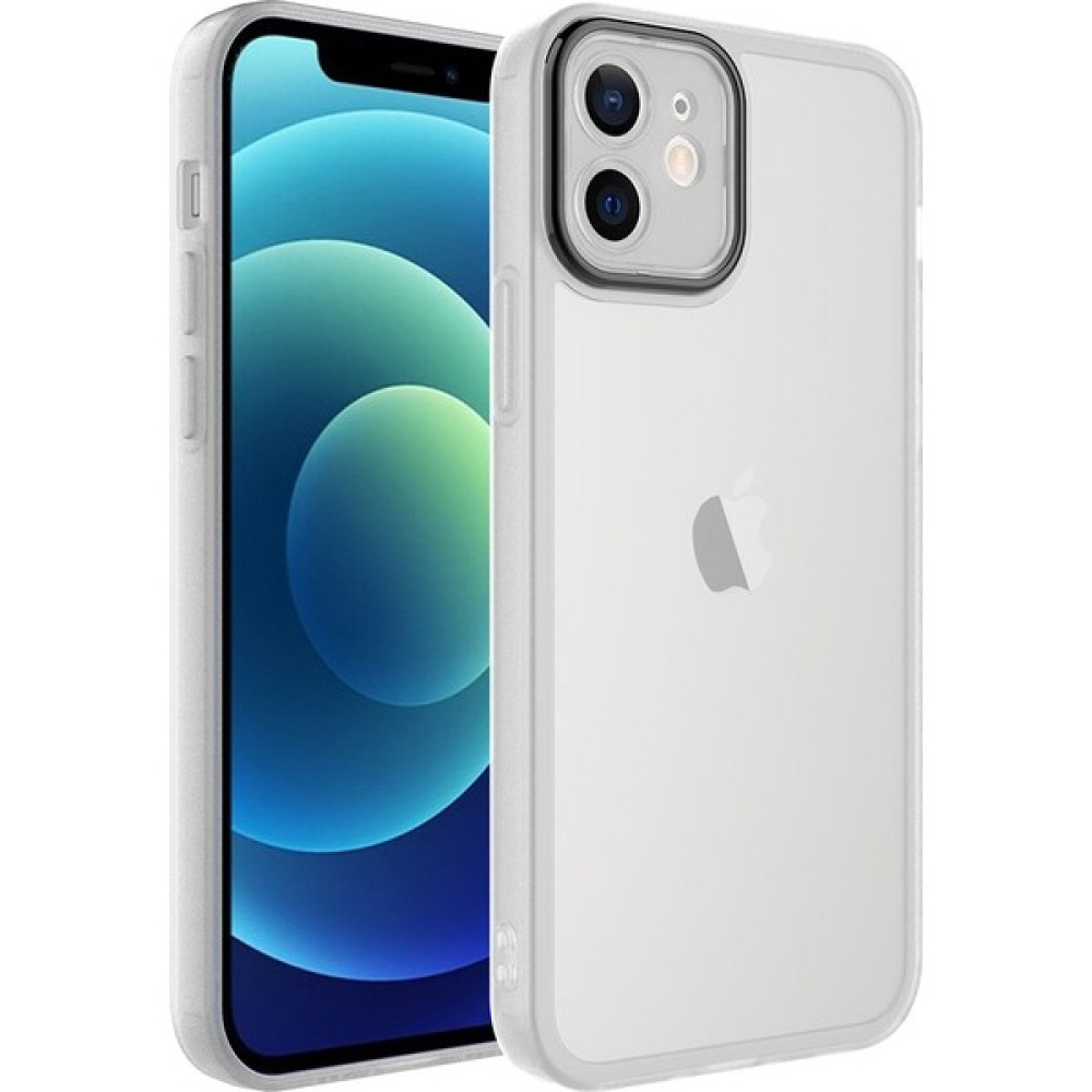 Kap Aksesuar Apple iPhone 12 Kılıf Kamera Korumalı Silikon Kapak - Renksiz Cep Telefonu Kılıfı Fiyatı