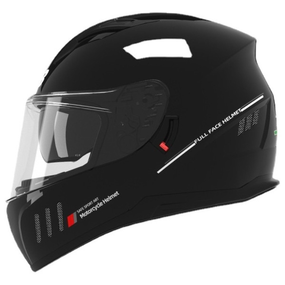 Kapalı Kask Rapid Mat Full Face Motosiklet Kaskı (Yurt Dışından) - L - Siyah Motorsiklet Kaskları Fiyatı