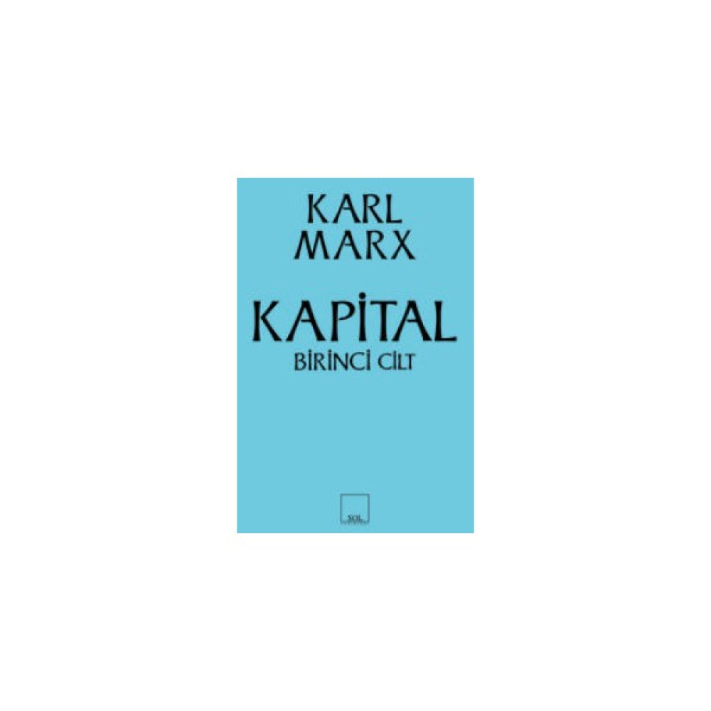 Kapital 1. Cilt Edebiyat Fiyatı