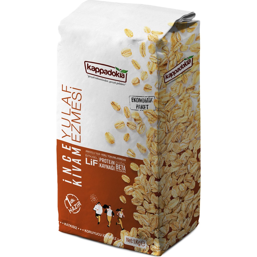 Kappadokia Ince Kıvam Yulaf Ezmesi 1 kg Kahvaltılık Gevrek Fiyatı