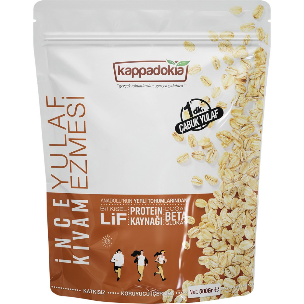 Kappadokia Ince Kıvam Yulaf Ezmesi 500 gr Kahvaltılık Gevrek Fiyatı
