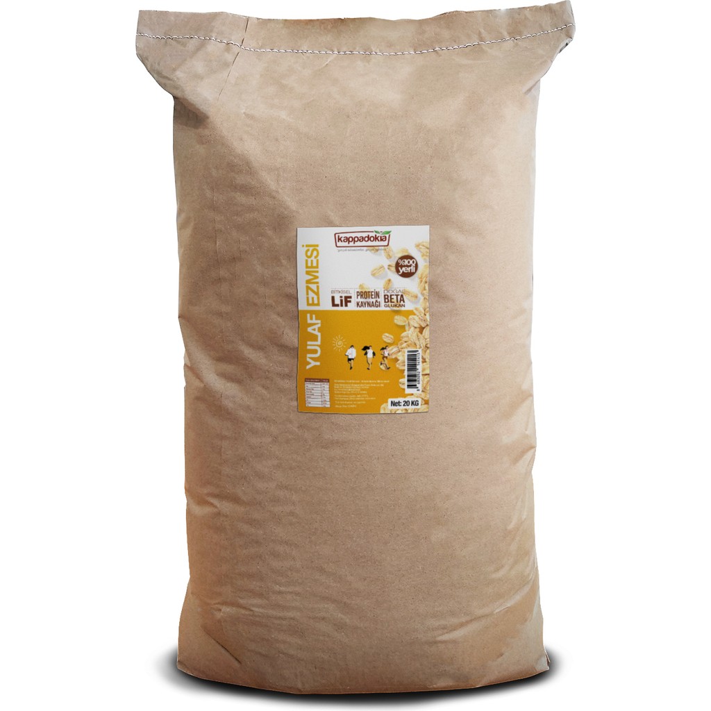 Kappadokia Katkısız Yulaf Ezmesi 20 kg Kahvaltılık Gevrek Fiyatı