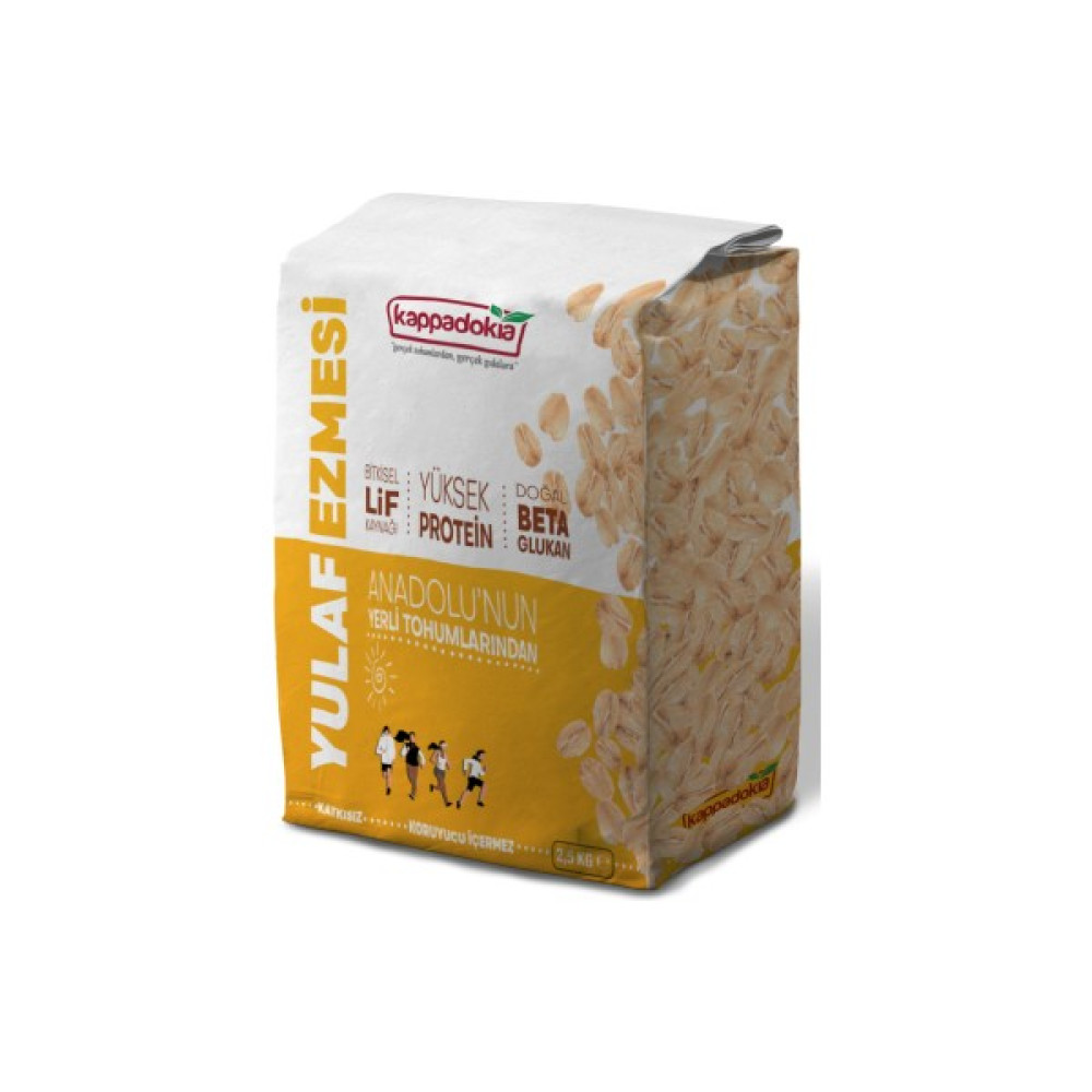 Kappadokia Katkısız Yulaf Ezmesi 2.5 kg - 2,5 kg Diğer Fiyatı