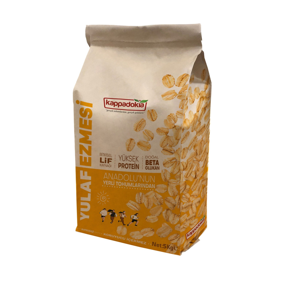 KAPPADOKİA Katkısız Yulaf Ezmesi 5 Kg Kahvaltılık Gevrek Fiyatı