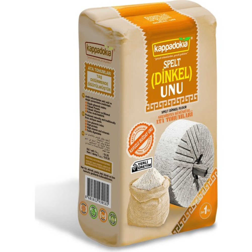 Kappadokia Kızıl Buğday, Spelt (Dinkel) Unu 1 kg Un ve İrmik Fiyatı