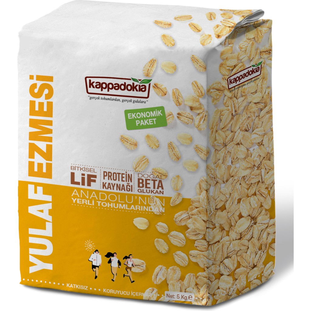 Kappadokia Yulaf Ezmesi - 5 kg - Yerli Ürün Kahvaltılık Gevrek Fiyatı