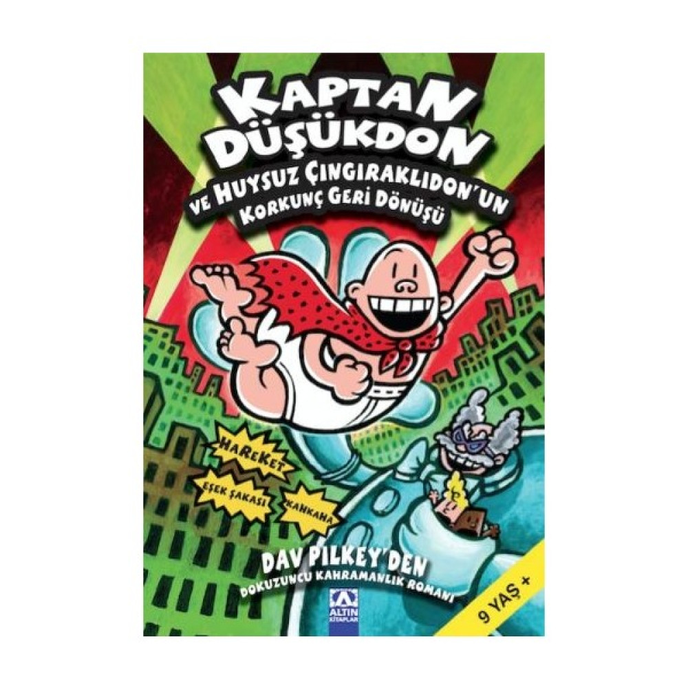 Kaptan Düşükdon ve Huysuz Çıngıraklıdon’un Korkunç Geri Dönü - Dav Pilkey Fantastik Macera Fiyatı