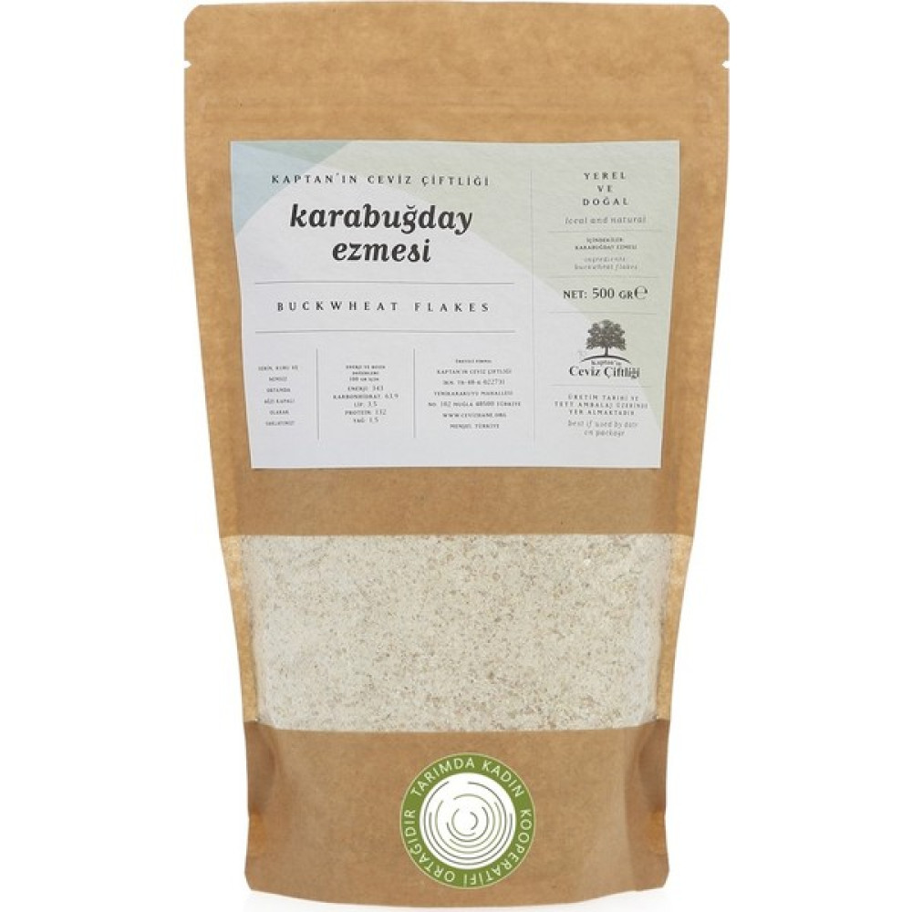 Kaptan'ın Ceviz Çiftliğ Yerli Çiğ Karabuğday Ezmesi 500 gr Oto Boyaları Fiyatı