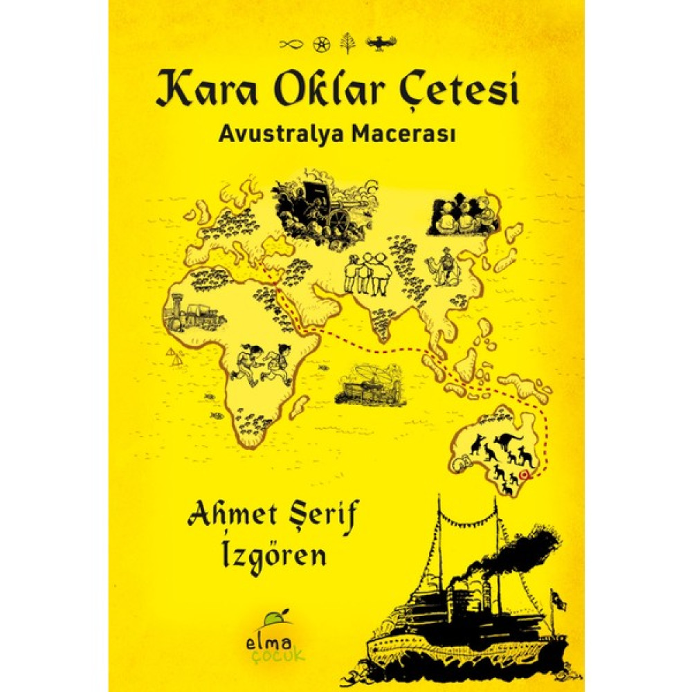 Kara Oklar Çetesi - Avustralya Macerası (Ciltli) - Ahmet Şerif Izgören Çocuk Roman Fiyatı