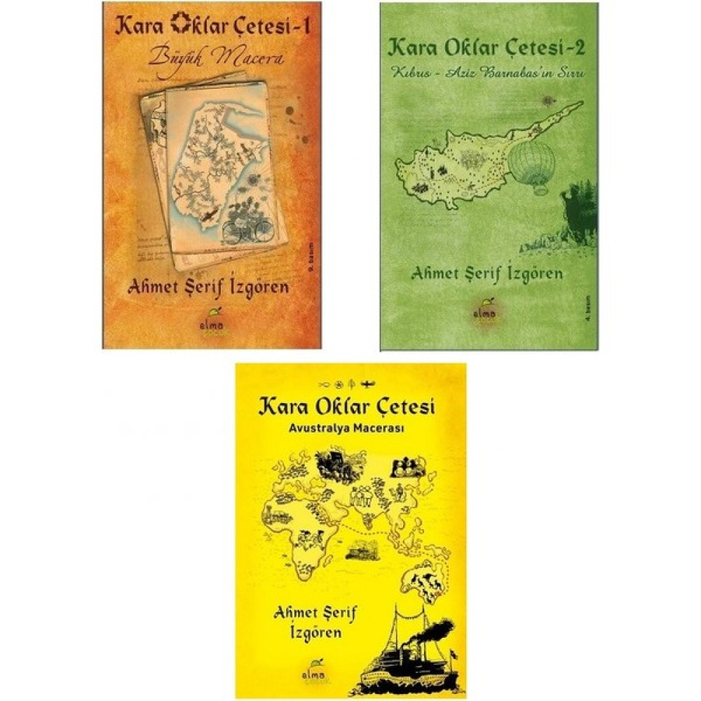 Kara Oklar Çetesi Serisi 3 Kitap Set - Ahmet Şerif İzgören Çocuk Roman Fiyatı