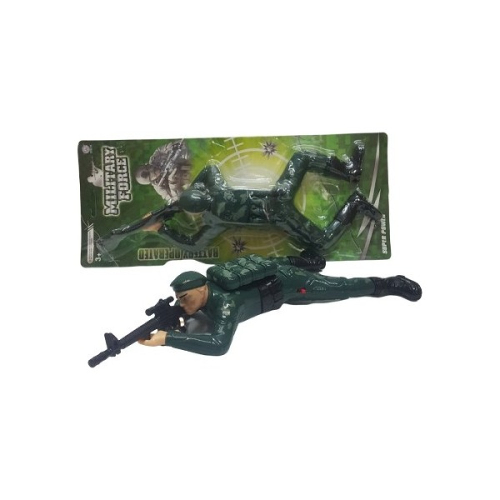 Kara Toys Pilli Yerde Sürünen Işıklı Ateş Eder Asker - Nostalji Oyuncak (Yurt Dışından) Oyuncak Fiyatı