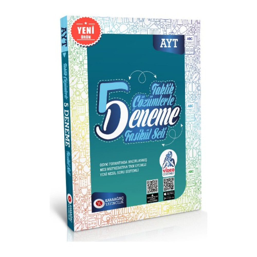 Karaağaç Yayınları Karaağaç AYT 5 Deneme Taktik Çözümlerle Kaynak Kitapları Fiyatı