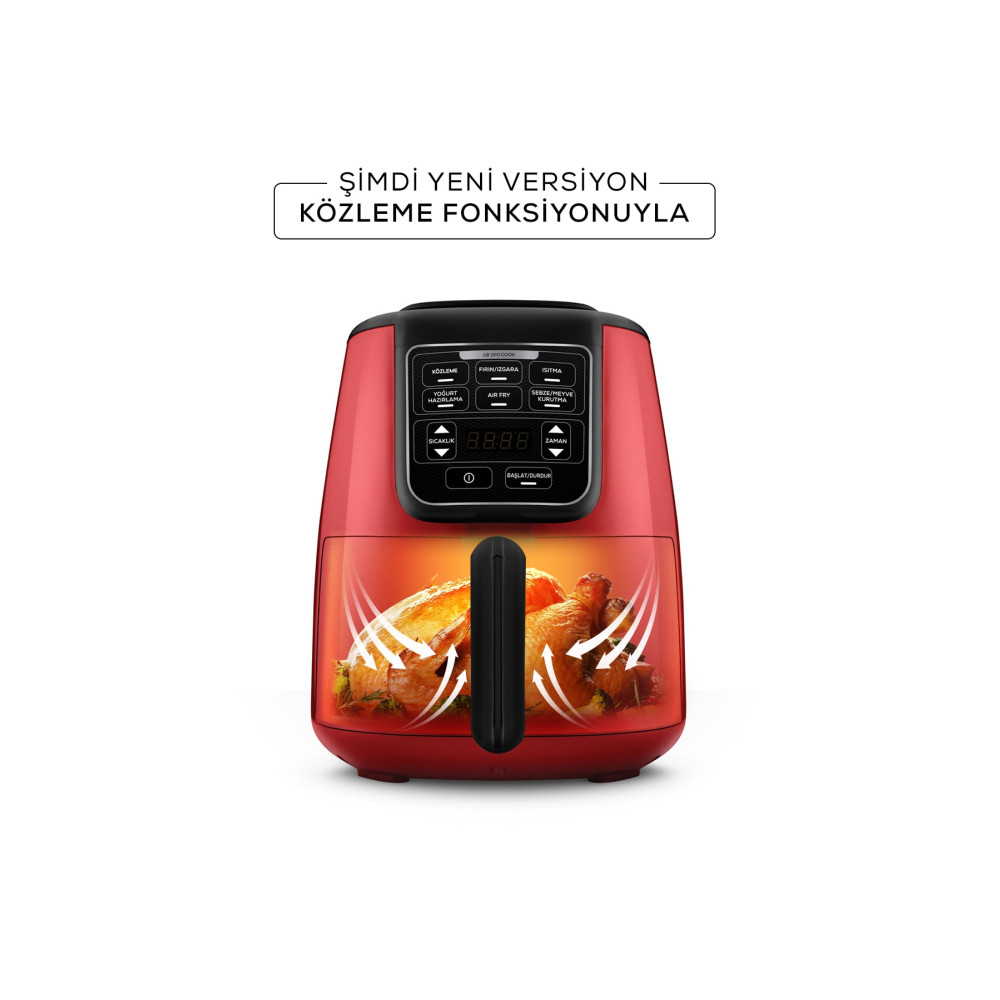 Karaca Air Pro Cook Köz XL Airfryer Ruby Fritözler Fiyatı