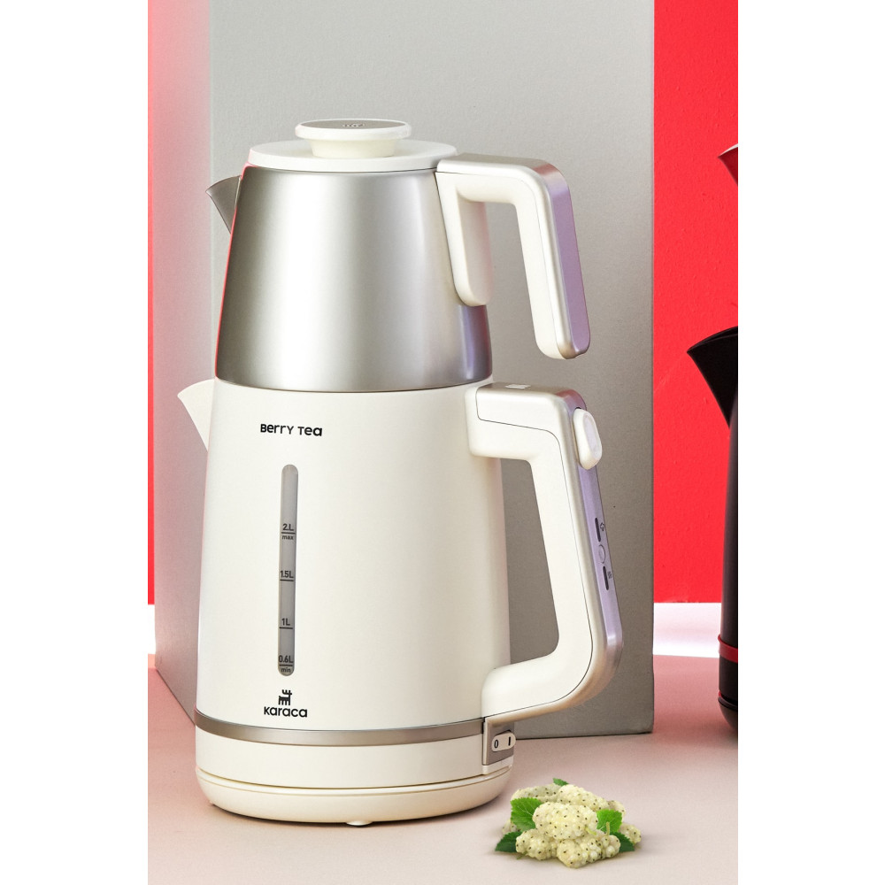 Karaca Berry Tea Xl 2in1 Çelik Demlikli Çay Makinesi Ve Kettle Mulberry Çay Makineleri Fiyatı