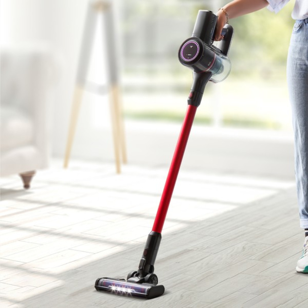 Karaca Clean Slim 3in1 Mop & Vacuum Kablosuz Şarjlı Dikey Süpürge - Kırmızı Elektrikli Süpürgeler Fiyatı