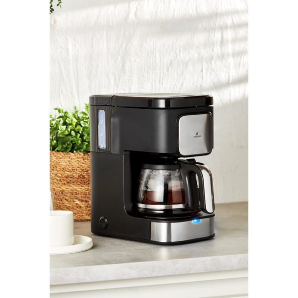 Karaca Coffee Brew Inox 2 In 1 Aroma Özellikli Filtre Kahve ve Çay Demleme Makinesi- Zamanlayıcı, Kalıcı Filtre, Çıkarılabilir Tank, Programlanabil... Kahve Makineleri Fiyatı
