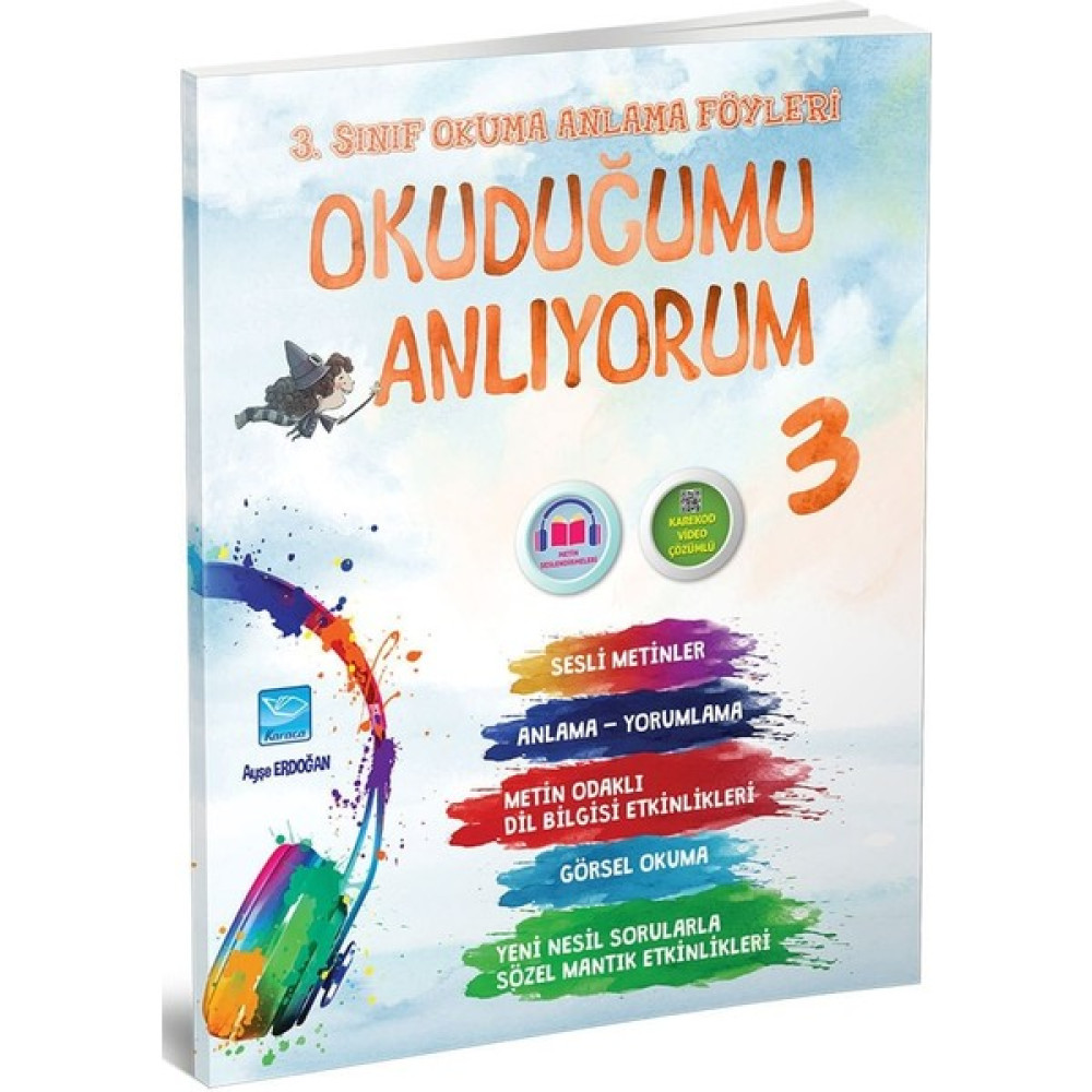 Karaca Eğitim Yayınları 3. Sınıf Okuduğumu Anlıyorum (Okuma Anlama Föyleri) Kaynak Kitapları Fiyatı
