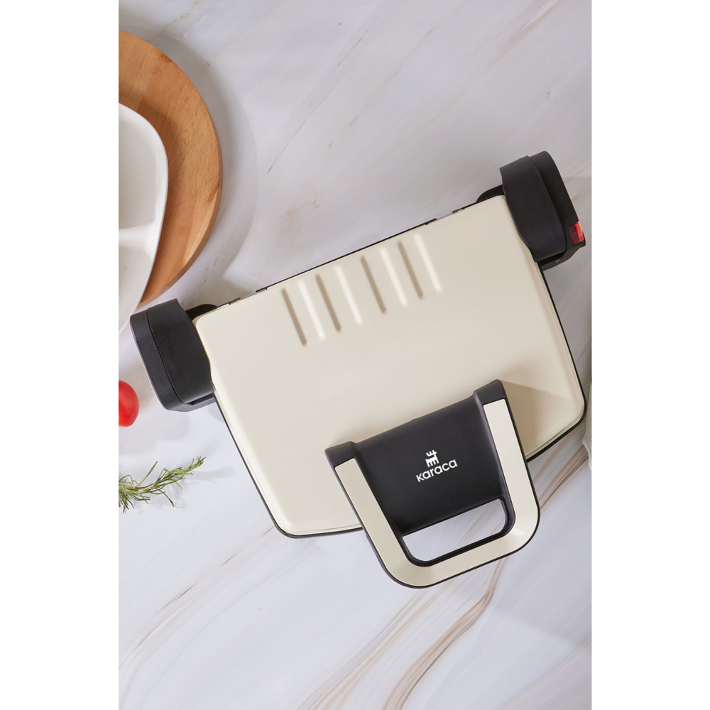Karaca Future Essential Tost Makinesi Matte Krem 1800 W Tost Makineleri Fiyatı