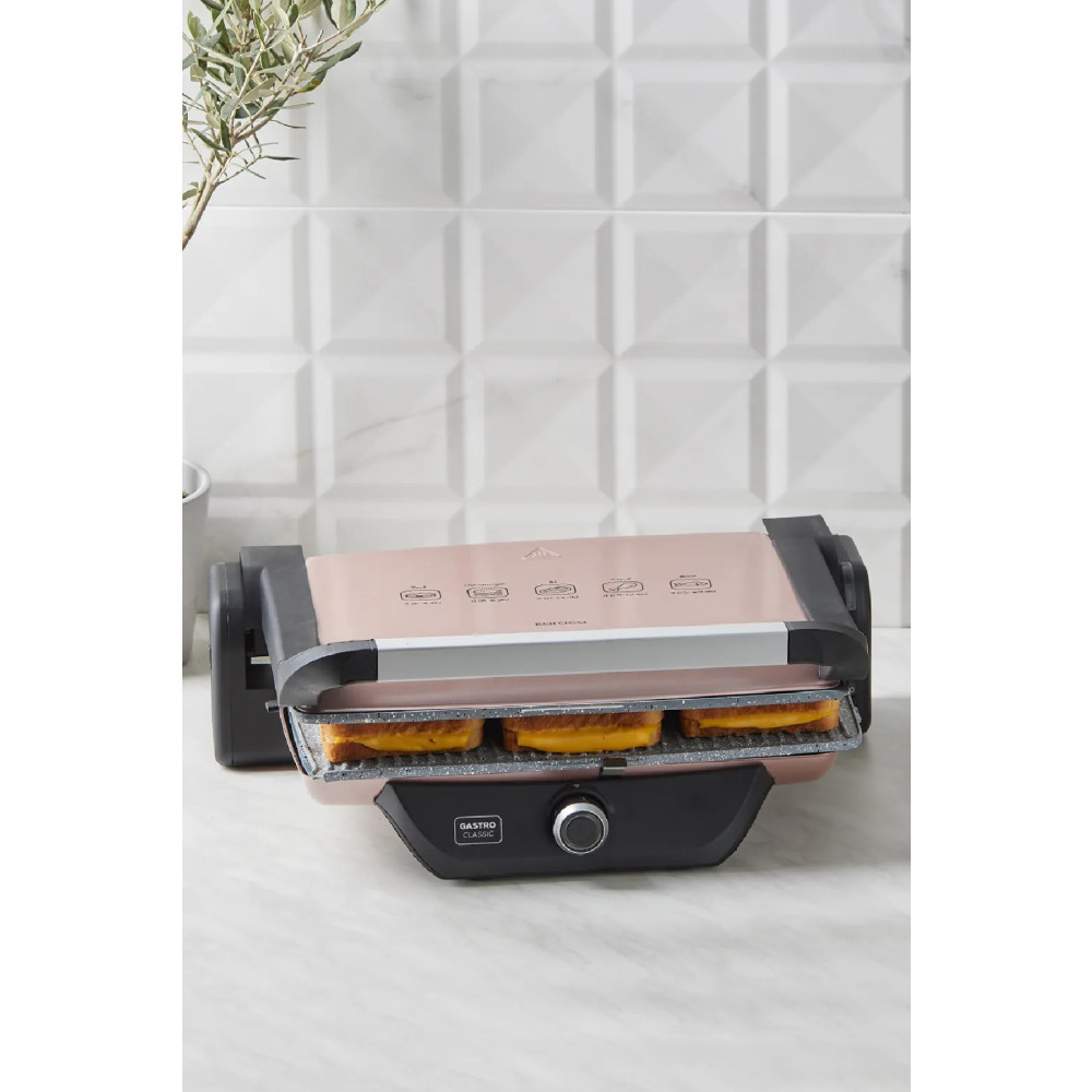 Karaca Gastro Classic Izgara Ve Tost Makinesi Rosegold Tost Makineleri Fiyatı