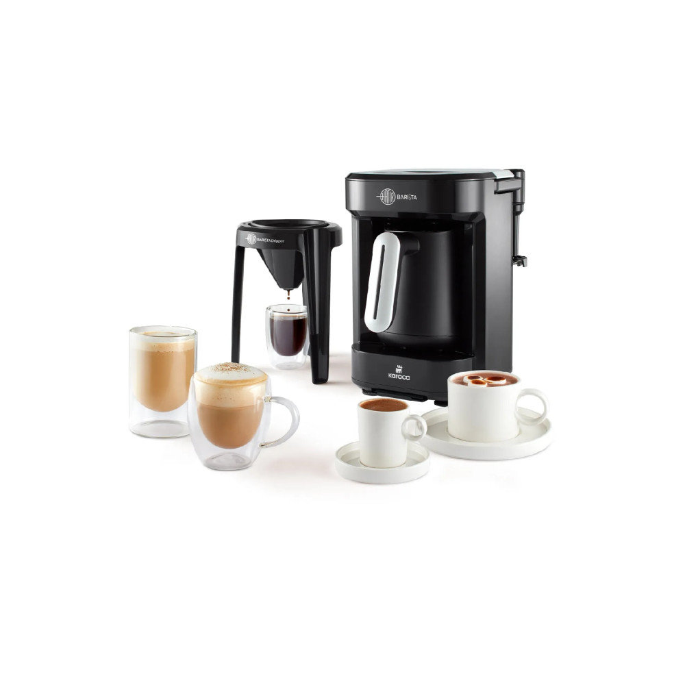Karaca Hatır Barista Cappuccino ve Türk Kahve Makinesi Pearl White Kahve Makineleri Fiyatı