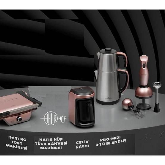 Karaca Hatır Hüp 4'lü Rosegold Çeyiz Seti