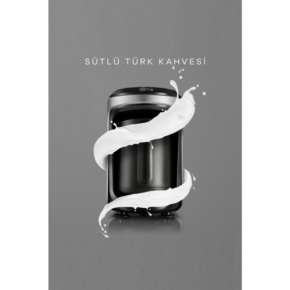 Karaca Hatır Hüps Sütlü Türk Kahve Makinesi Antrasit Kahve Makineleri Fiyatı