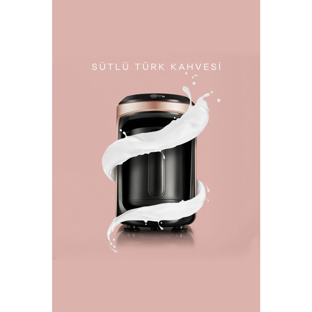 Karaca Hatır Hüps Sütlü Türk Kahve Makinesi Rosegold Kahve Makineleri Fiyatı