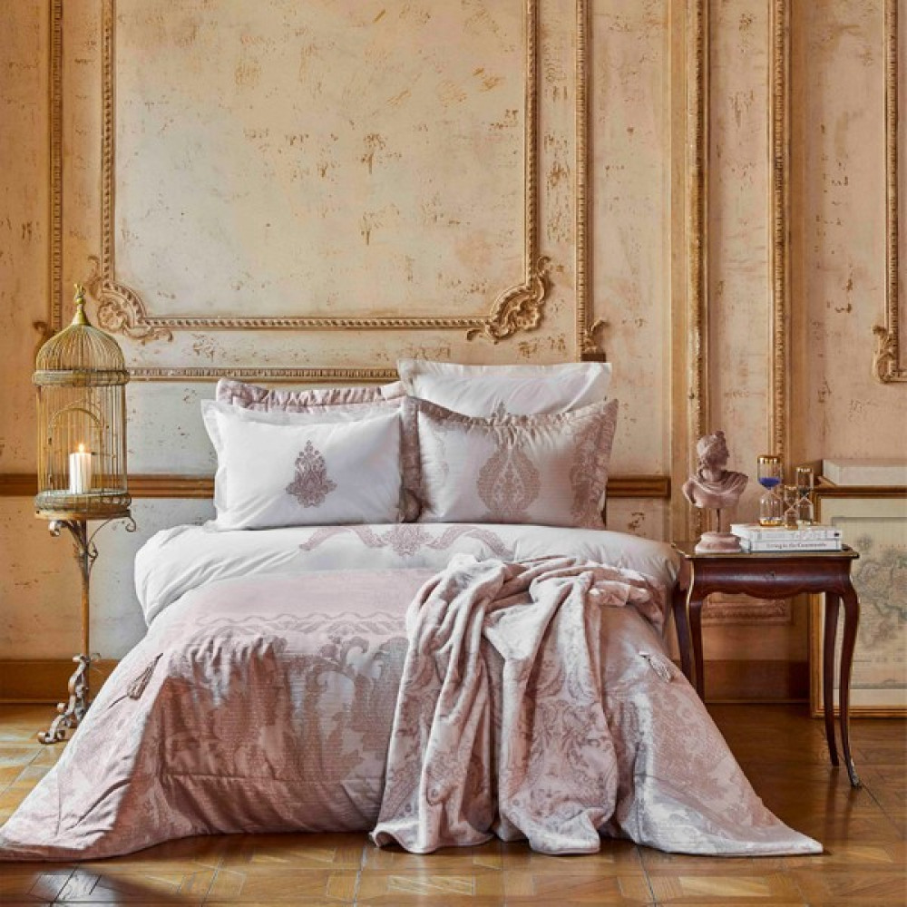 Karaca Home Adrila Rosegold 10 Parça Çeyiz Seti - Bej Yatak Odası Tekstili & Çeyiz Seti Fiyatı