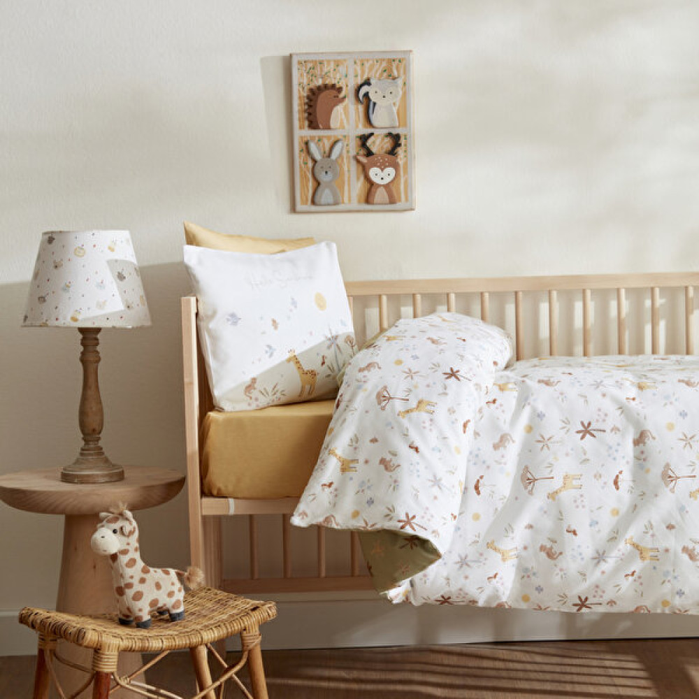 Karaca Home Bebek Sunshine Nevresim Takımı - Beyaz - 100 x 150 cm Bebek Nevresim Takımı Fiyatı
