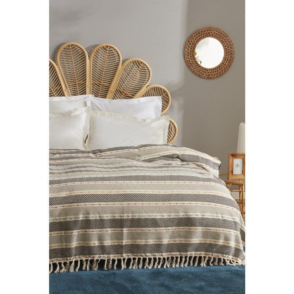 Karaca Home Bohemian Multi Çift Kişilik Yatak Örtüsü Yatak Örtüsü Fiyatı