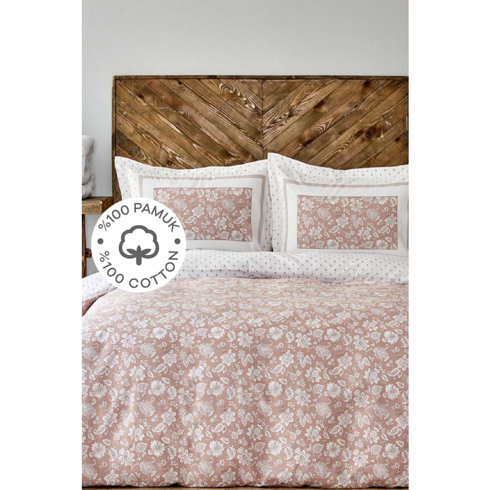 Karaca Home Celerina Pembe %100 Pamuk Tek Kişilik Fitted Nevresim Takımı Nevresim Takımı Fiyatı