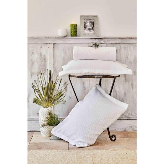 Karaca Home Charm Bold Beyaz Tek Kişilik Yatak Örtüsü Seti