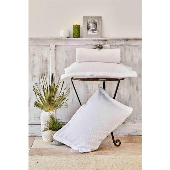 Karaca Home Charm Bold Beyaz Tek Kişilik Yatak Örtüsü Seti