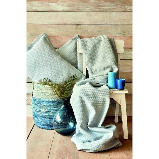 Karaca Home Charm Bold Mavi Tek Kişilik Yatak Örtüsü Seti