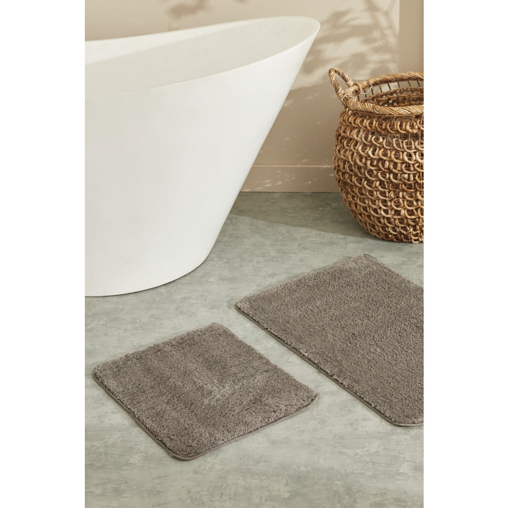 Karaca Home Connel Paspas Set 50x80 Cm + 50x40 Cm Antrasit Banyo Tekstili Fiyatı