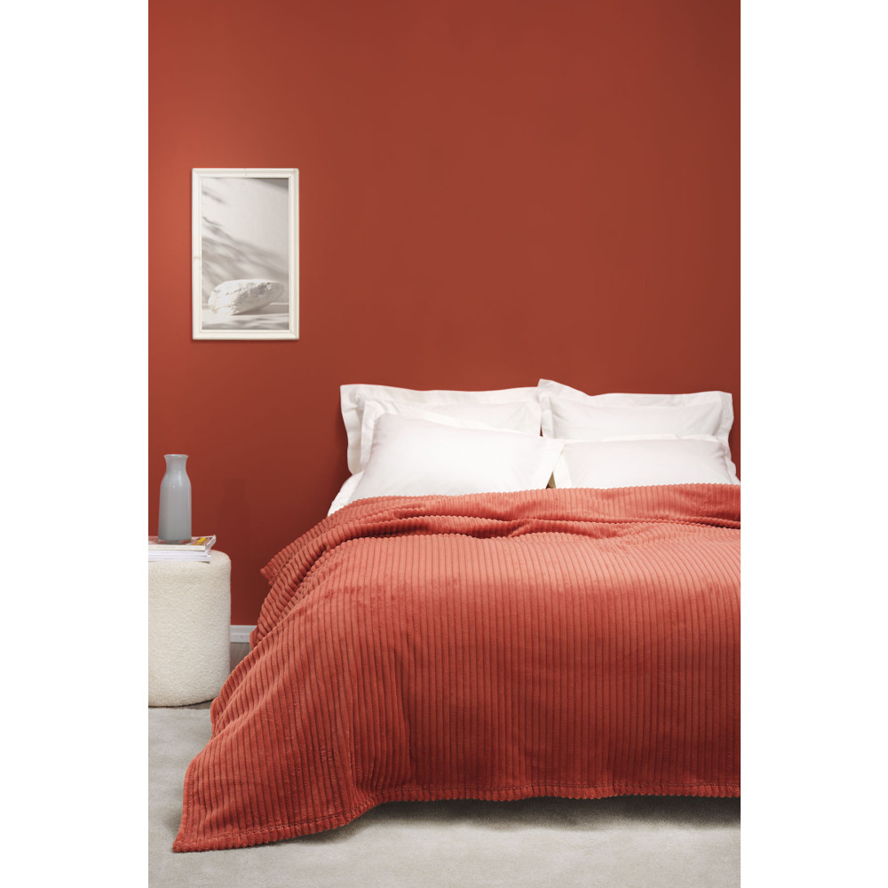 Karaca Home Joena Terracotta Çift Kişilik Battaniye Battaniye Fiyatı