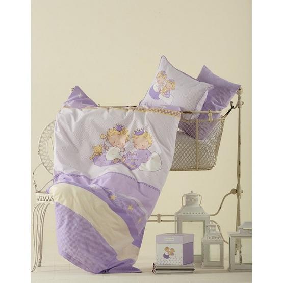 Karaca Home Mini Lila Percale Bebek Nevresim Takımı