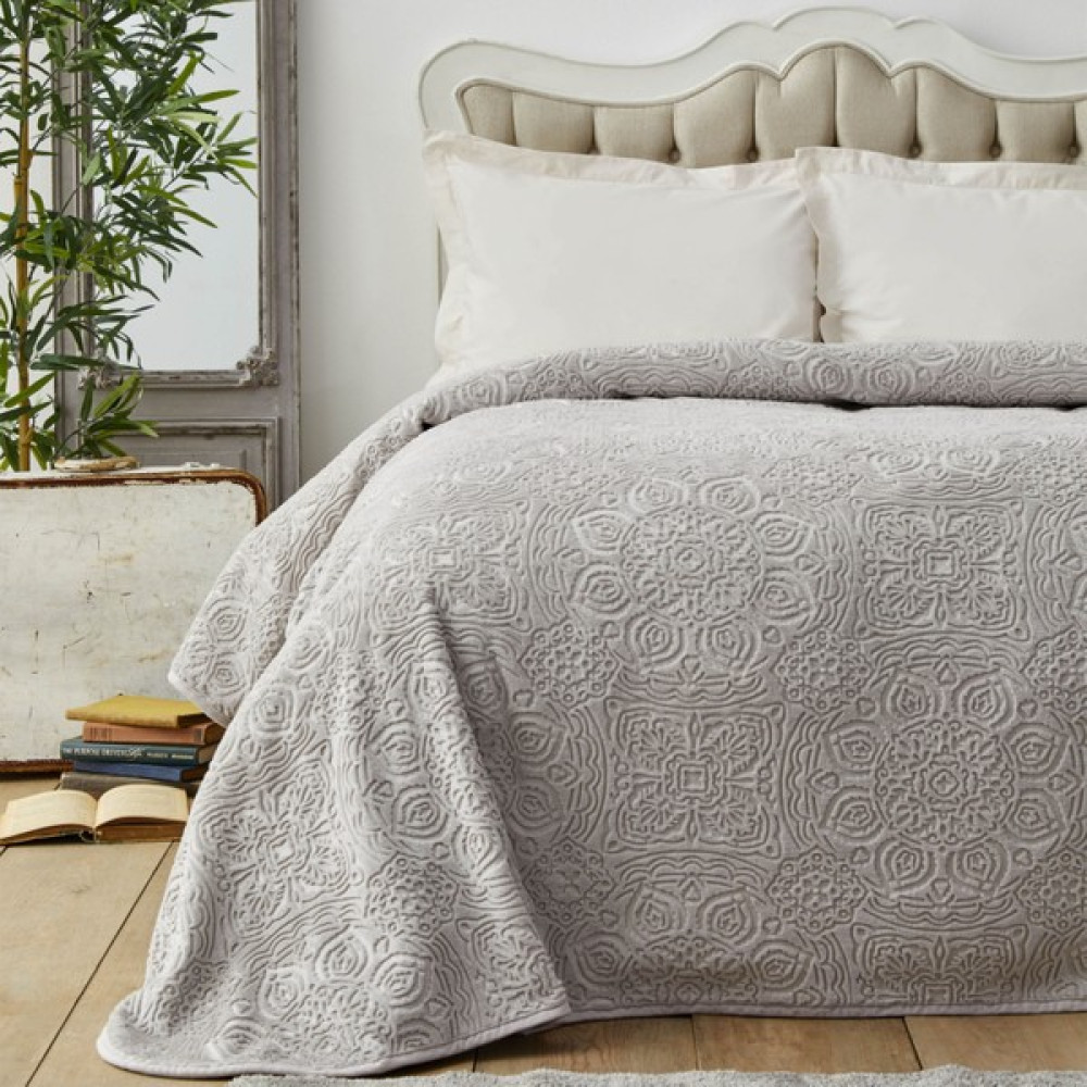 Karaca Home Scala Vizion Tek Kişilik Embosy Battaniye - 180 x 220 cm - Vizon Battaniye Fiyatı