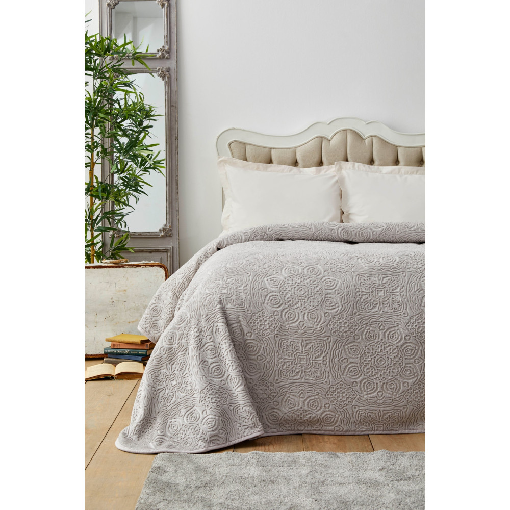 Karaca Home Scala Vizon Çift Kişilik Embosy Battaniye Battaniye Fiyatı