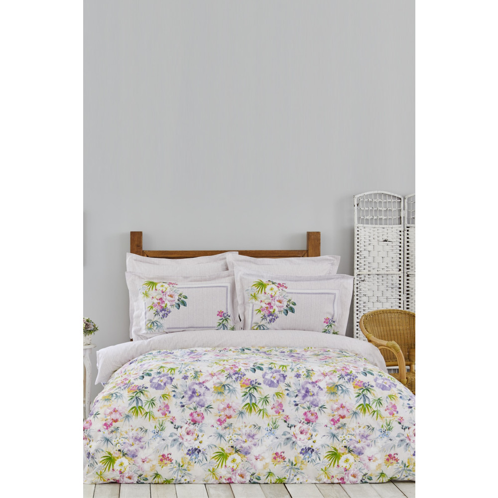 Karaca Home Vanty Mor Çift Kişilik %100 Pamuk Nevresim Takımı Nevresim Takımı Fiyatı