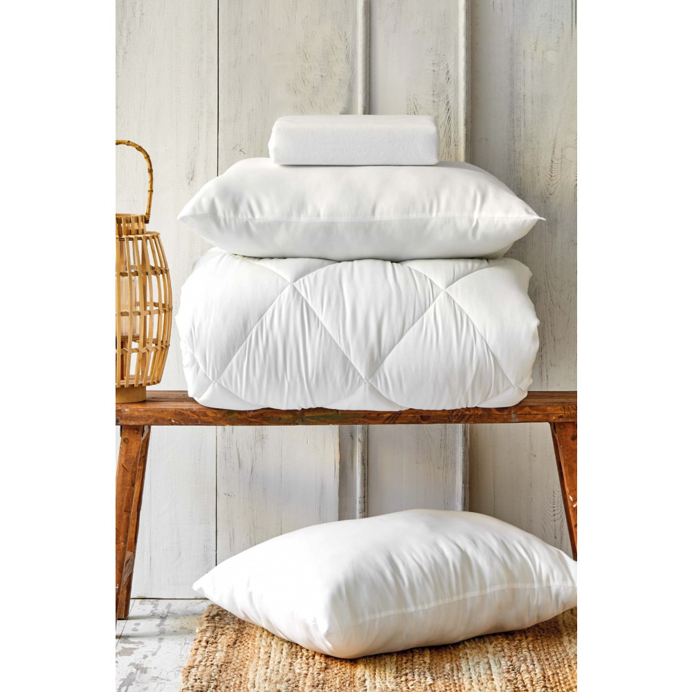 Karaca Home Yorgan Microfiber Çift Kişilik Yorgan Silikon Yastık 50 X 70cm 2 Adet Yorgan Fiyatı