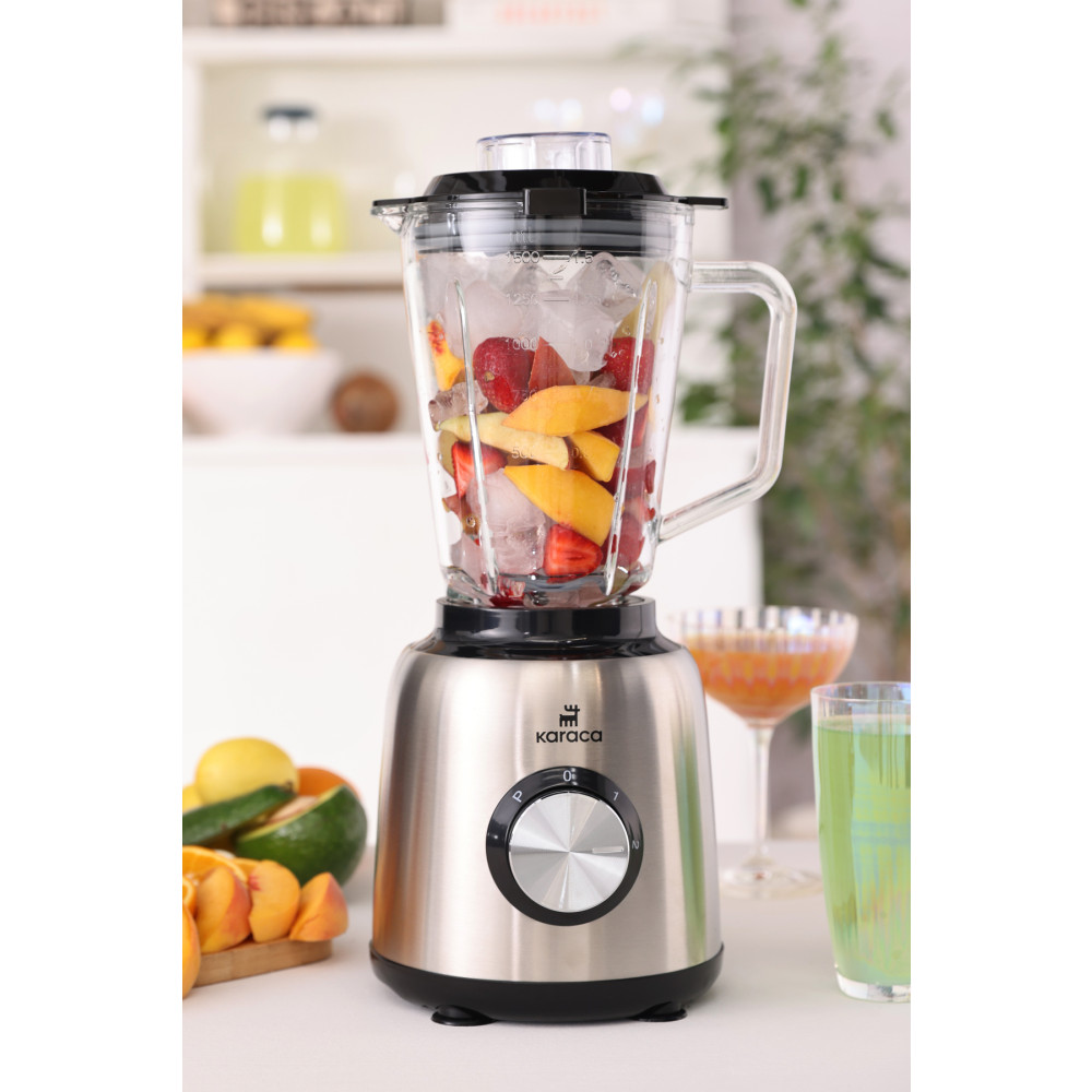 Karaca İnox 1.5 Lt Cam Hazneli Smoothie Blender Blenderler Fiyatı