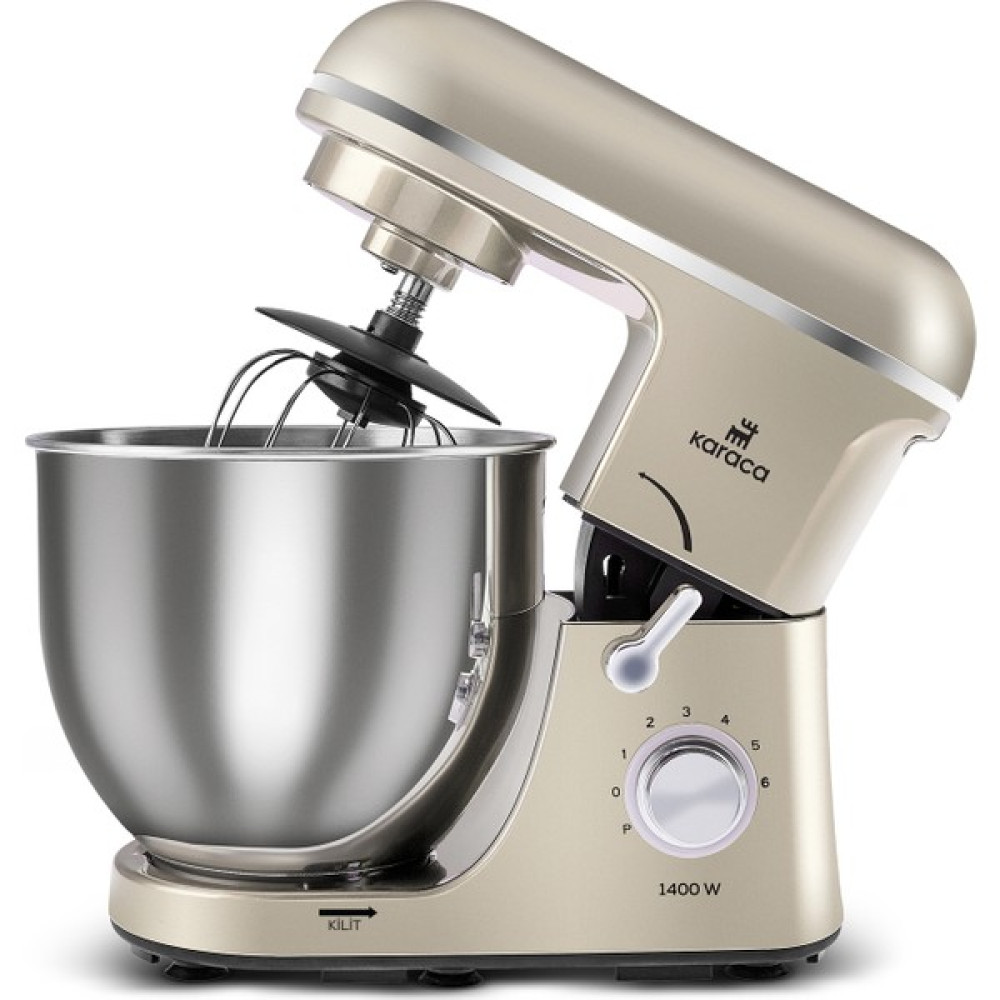 Karaca Maestrochef Essential Xl Krem Stand Mikser 5,7 Lt Mikserler Fiyatı