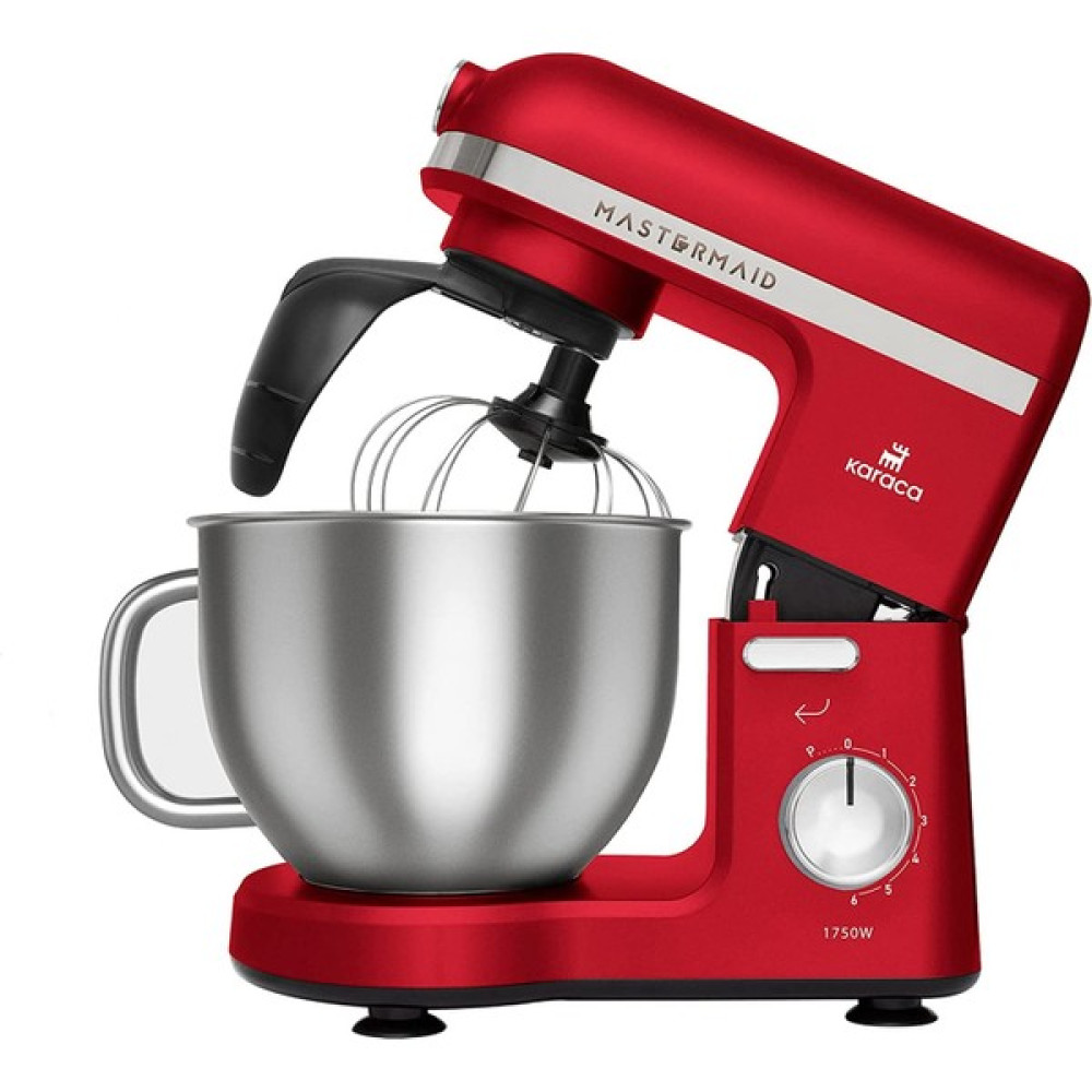 Karaca Mastermaid Chef Pro Çift Kollu Stand Mikser Kırmızı 1750 W Mikserler Fiyatı