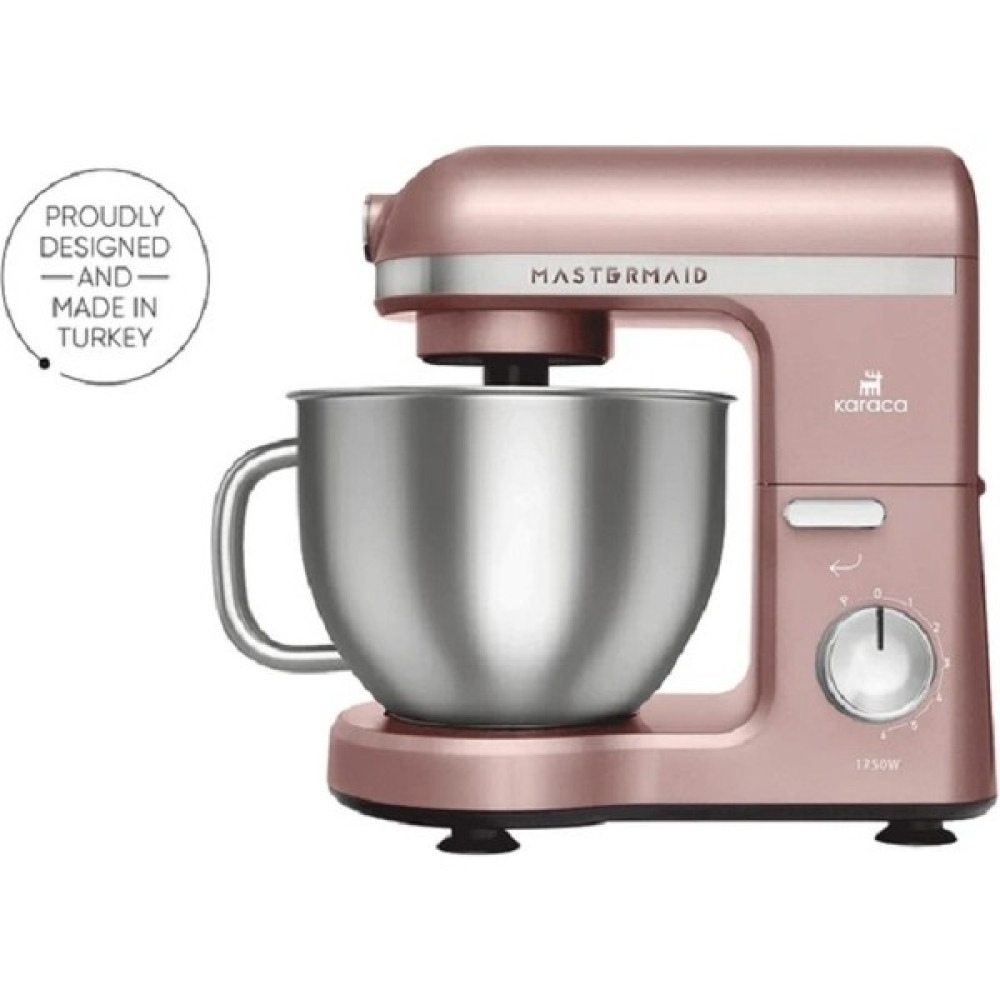 Karaca Mastermaid Chef Pro Çift Kollu Stand Mikser Rosegold 1750 W - Rose Mikserler Fiyatı