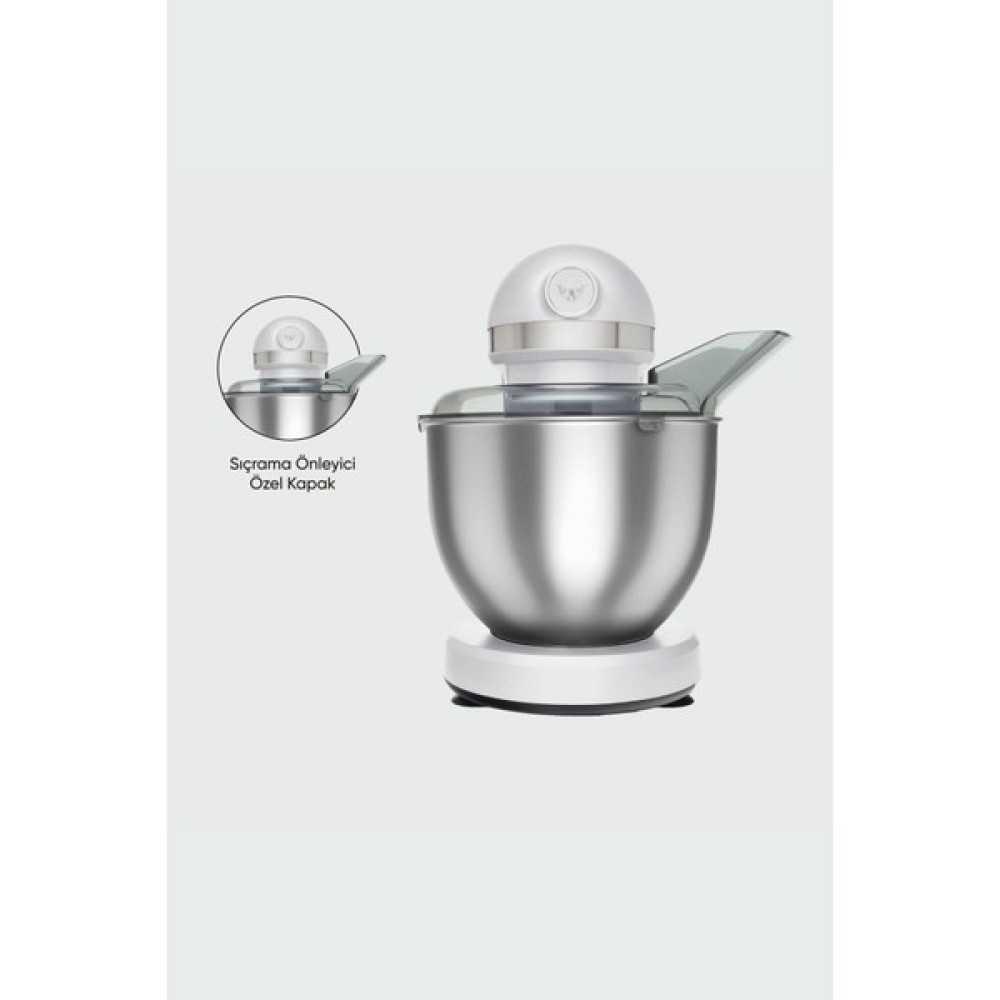 Karaca Mastermaid Chef Stand Mikser Pearl White 1500W 5 Lt Mikserler Fiyatı