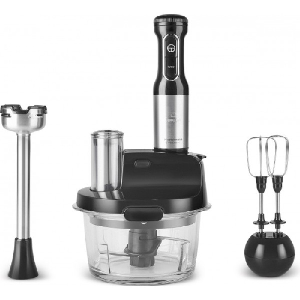 Karaca mm Prosteel 2000W Cam Mutfak Robotu Siyah Inox Mutfak Robotları Fiyatı