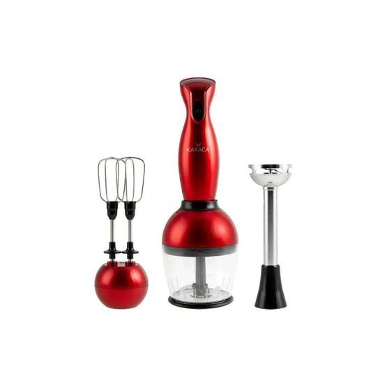 Karaca Pro-Midi Kırmızı Blender Set Blenderler Fiyatı