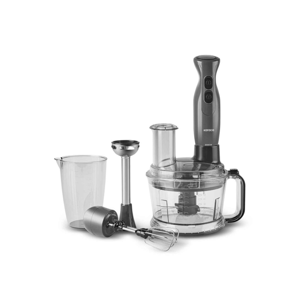 Karaca Pro Multimax 6 in 1 Çok Amaçlı Mutfak Robotu Space Gray Blenderler Fiyatı