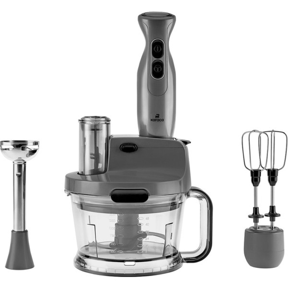 Karaca Pro-Multimax Mutfak Robotu Space Gray 2000 W - Gri Blenderler Fiyatı